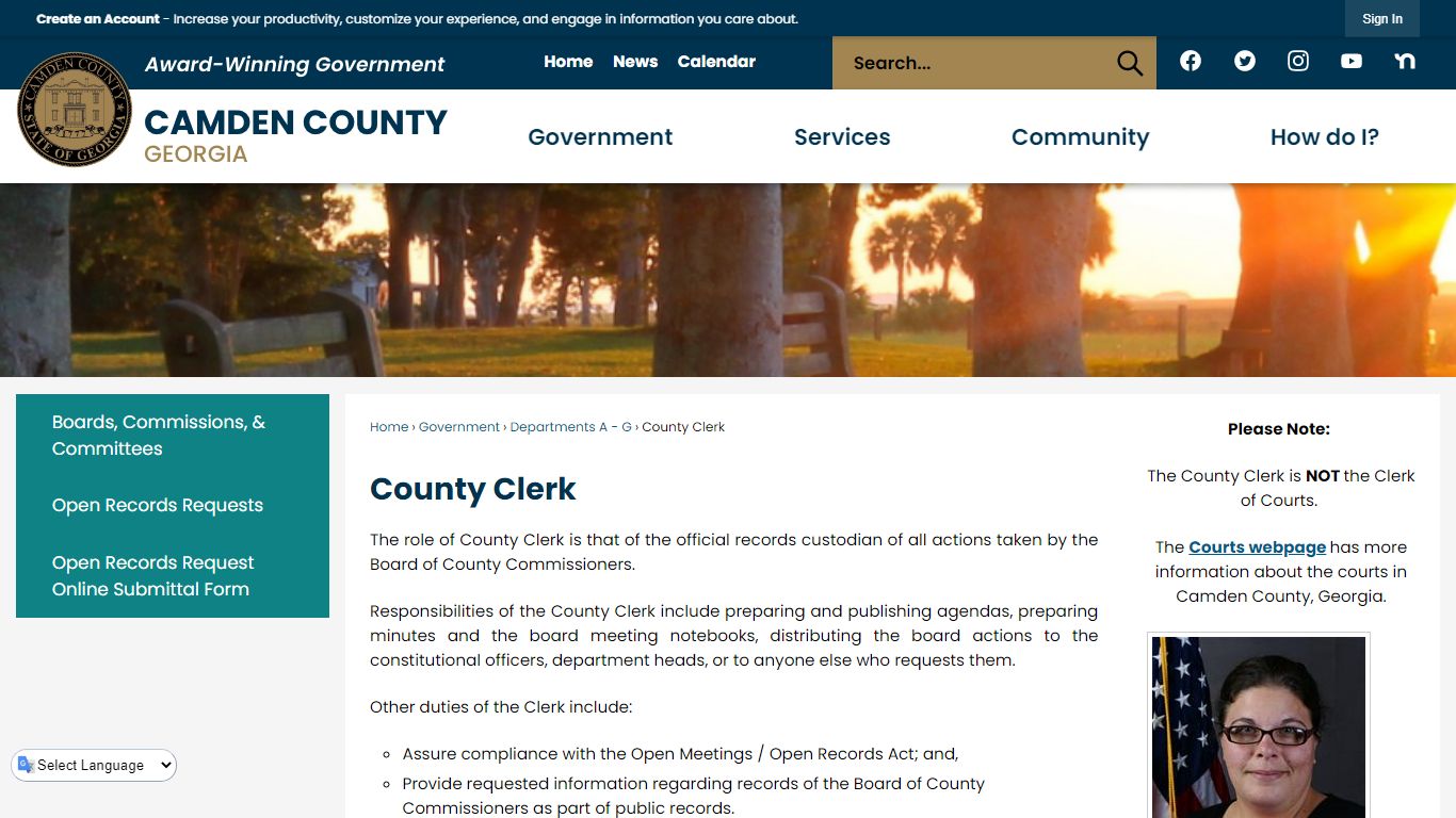 County Clerk | Camden County, GA - Official Website